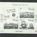 1987.- Spanyolország - MNH/** - vágott blokk - Bélyegkiállítás