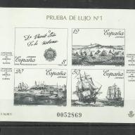 1987.- Spanyolország - MNH/** - vágott blokk - Bélyegkiállítás