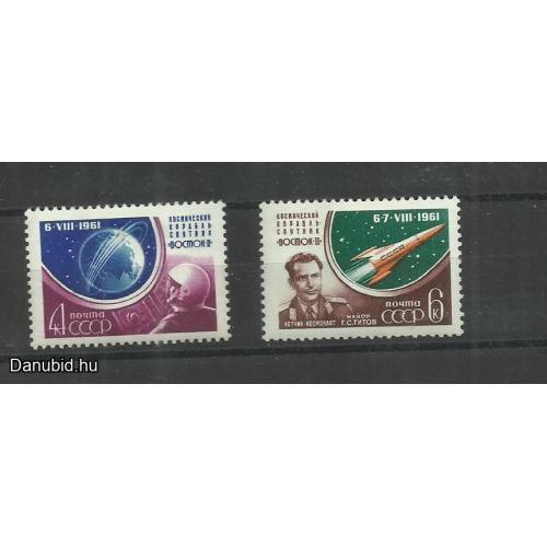 1961.- CCCP -MNH/** - a második emberes űrrepülés  – Szovjetunió