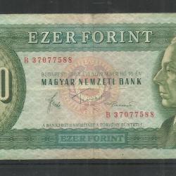 1983. - 1000 forint - B - sorozat ... - 588 - Bartók