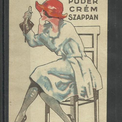 1920.-  1 db számolócédula - Blaha - puder -crém - szappan