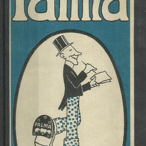 1920.-  1 db számolócédula - Palma