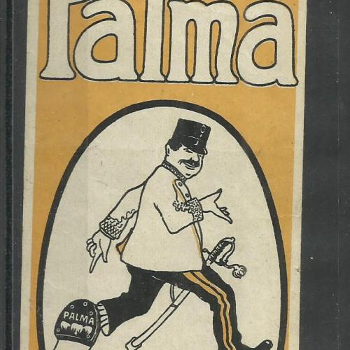 1920.-  1 db számolócédula - Palma -II