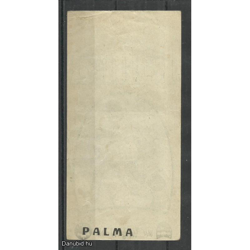 1920.-  1 db számolócédula - Palma -II