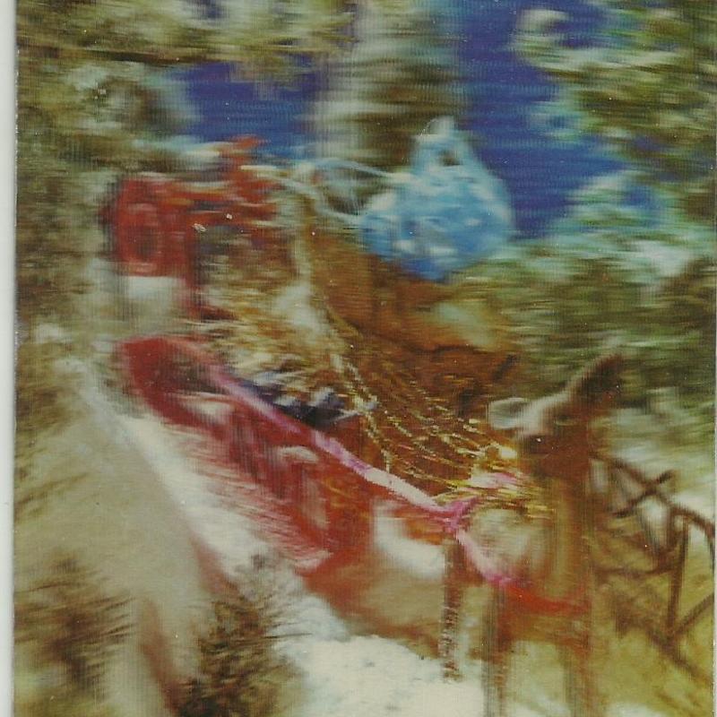 1985.-Dimenziós képeslap Spanyolország - Télapó