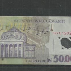 50 000 lei Románia  polimer használt.
