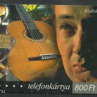 2002.- Szabó Gábor -  gitár -Magyar Telefonkártya - Magyarország