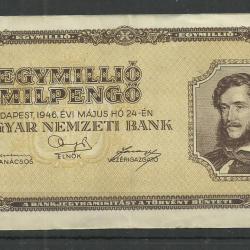 1946.-  1 millió milpengő - használt