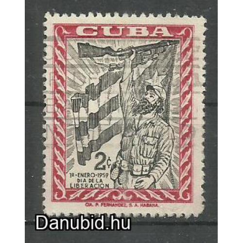 1959.- Kuba -Cuba -MNH/**- Fidel – Felszabadulás napja