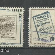 1959.- Kuba -Cuba -MNH/**- Postatörténeti könyv