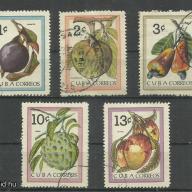 1963- Kuba -Cuba -MNH/**-  Karibi gyümölcsök