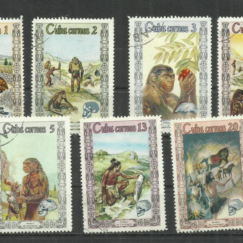 1967. - Kuba - Ősemberek sor -MNH/** - Cuba - Homo Sapiens