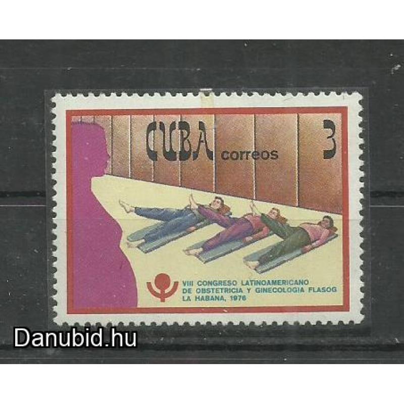 1976.- Kuba -MNH/** - NŐI - ÉS SZÜLÉSZET EGÉSZSÉGÜGYI ORVOSTAN