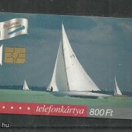 2001.- MATÁV - Magyar Telefonkártya - Benycsek Jenő vitorlás