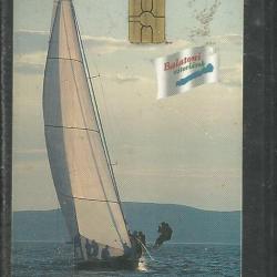 2001.- MATÁV - Magyar Telefonkártya - Quadriga Nautic 12 vitorlás