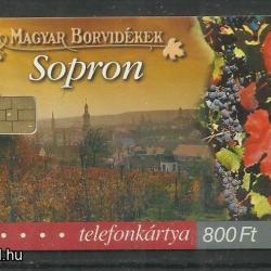2000.- MATÁV - Magyar Telefonkártya - Sopron - bórvidék