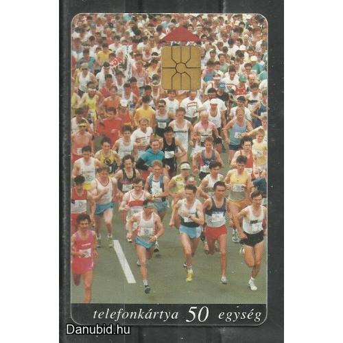 1998.- MATÁV - Magyar Telefonkártya - Vivicitta - futás Budapest