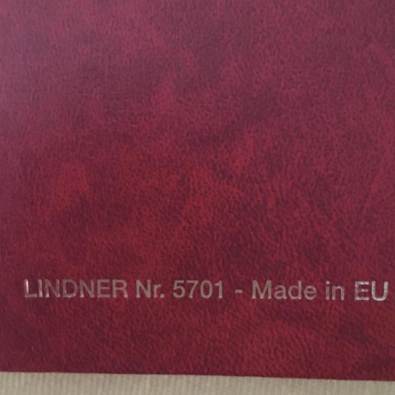Lindner bélyegalbum -8 lap