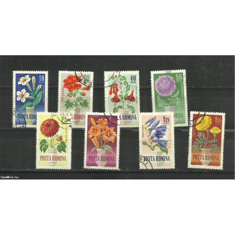 1964.- Románia-Virág sor - MNH/**