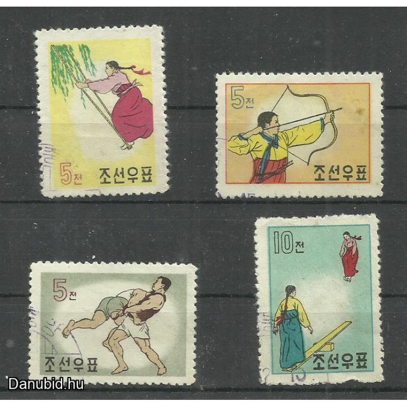 1960.-Korea - Koreai Nemzeti sport -4 db - komplett