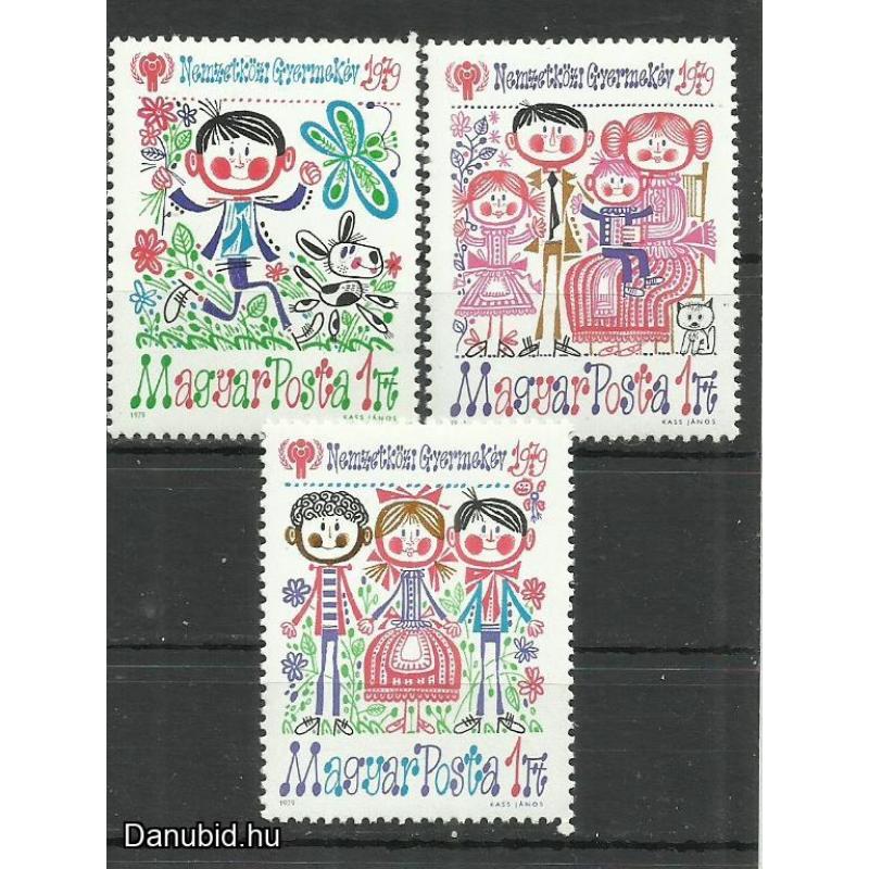 1979.- MNH/** - Nemzetközi gyermekév - blokk + sor