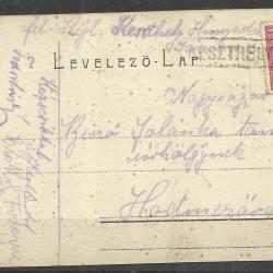 1911.- Keszthely Andrássy - tér - képeslap