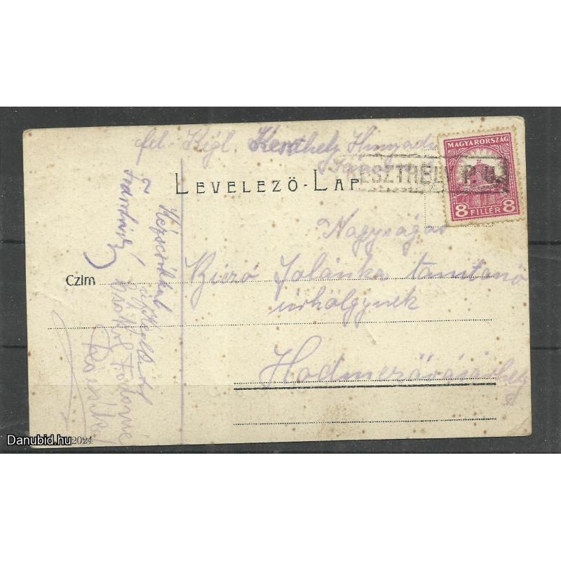 1911.- Keszthely Andrássy - tér - képeslap