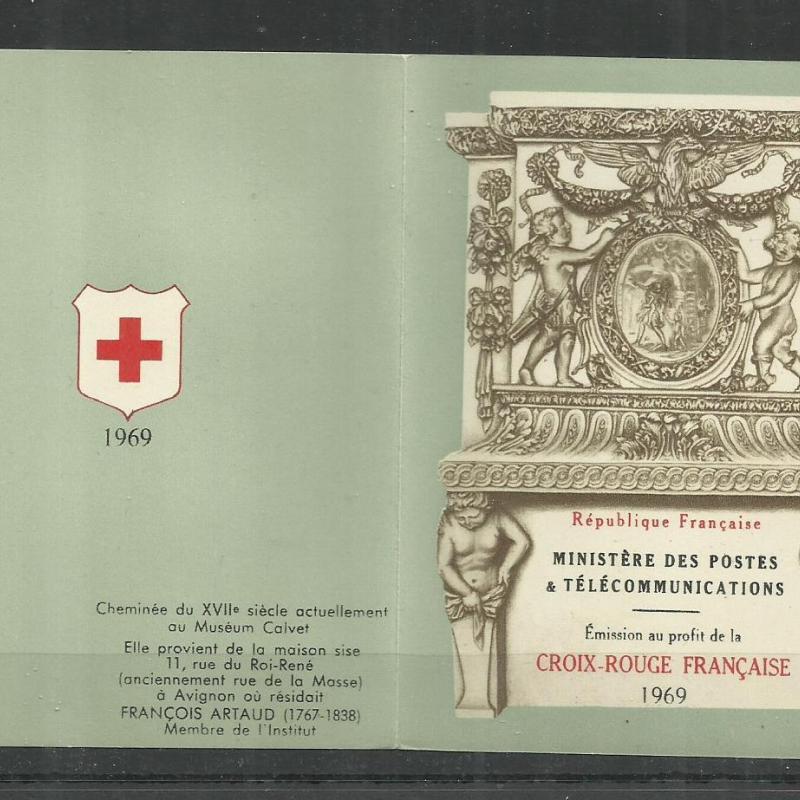 1969.- Franciaország - MNH/** - Vöröskereszt - bélyegfüzet