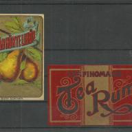 Cí­mke - Császárkörte likőr -  Tea rum -2 db