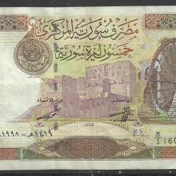 1998.- Szíria - 50 sziriai fontj - papírpénz - használt