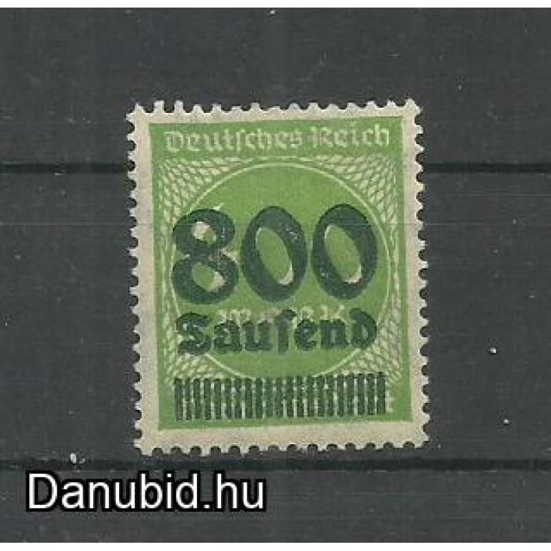 1923 .- Deutsches Reich - 800 000 márka - felülnyomott
