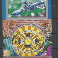 1973.- Egyenlítői-Guinea- vágott blokk - MNH/** - Csillagászat - Kopernikusz