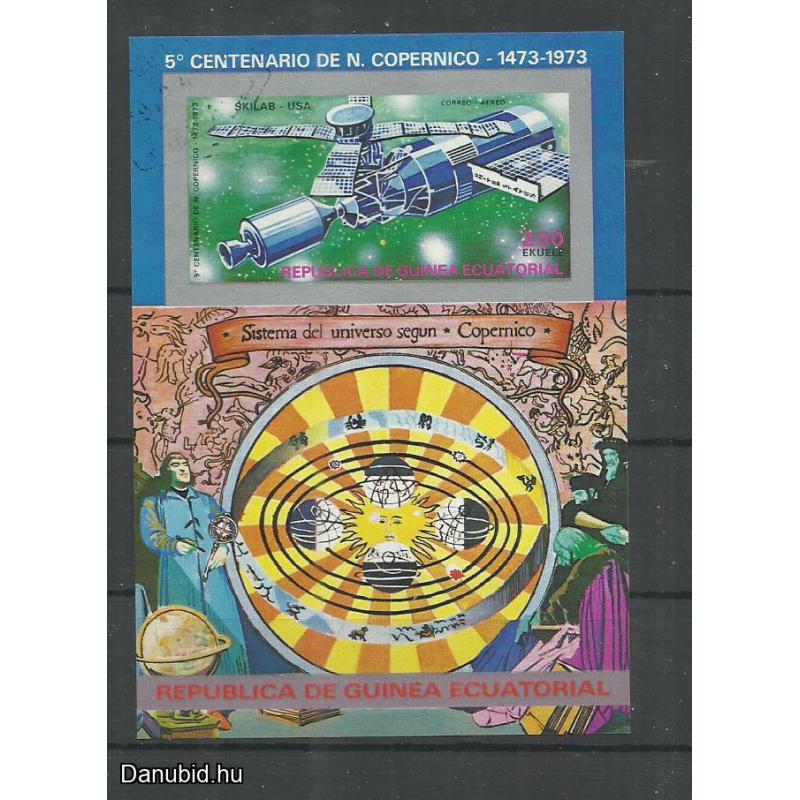 1973.- Egyenlítői-Guinea- vágott blokk - MNH/** - Csillagászat - Kopernikusz