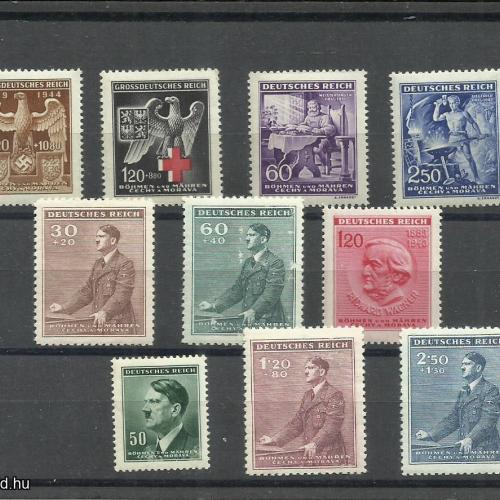 1944.- Grossdeutsches Reich - mix - MNH/**-Cechy a Morava