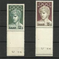 1956.- SAAR - MNH/** - Olimpia - Németország
