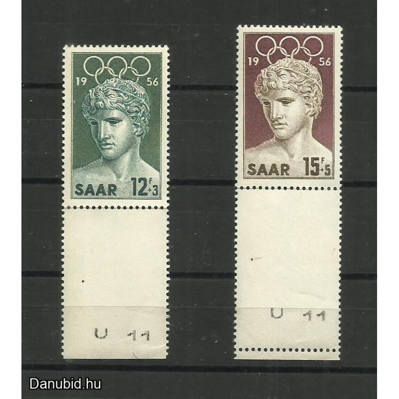1956.- SAAR - MNH/** - Olimpia - Németország