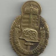 1942.- Honvéd Sportügyességi Jelvény - "féllábú"
