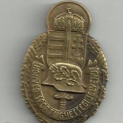 1942.- Honvéd Sportügyességi Jelvény - "féllábú"