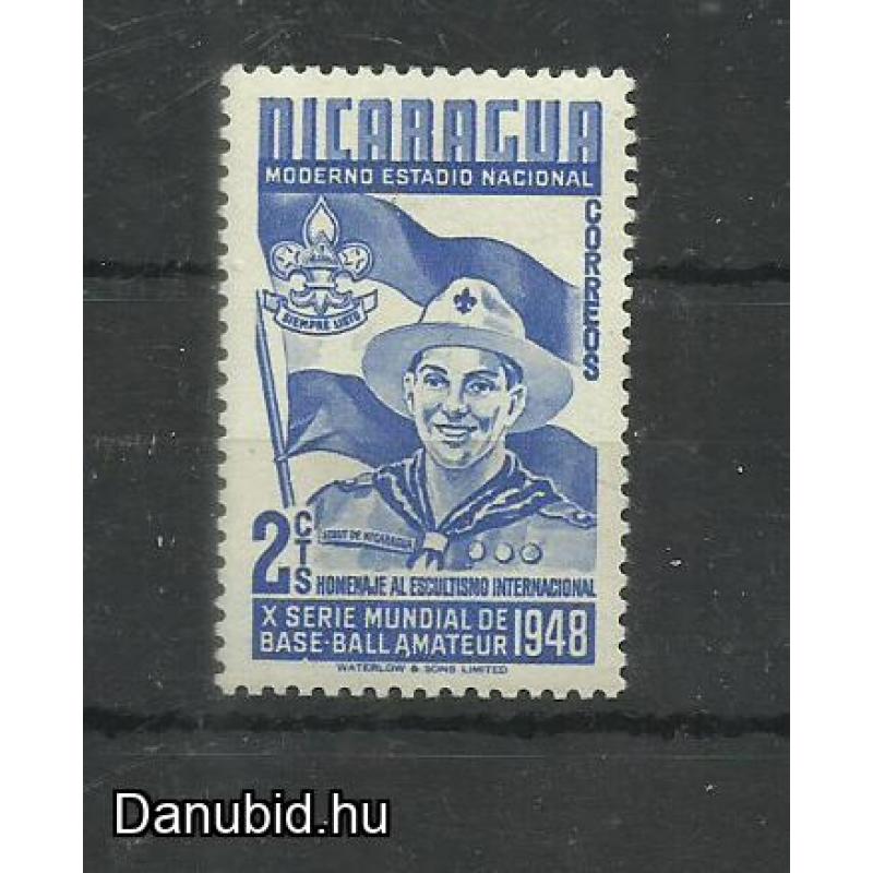 1948-Nicaragua- MNH/** - Cserkész - Dzsembori