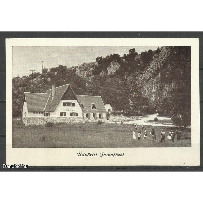 1957.- Jósvafő - részletek - képeslap