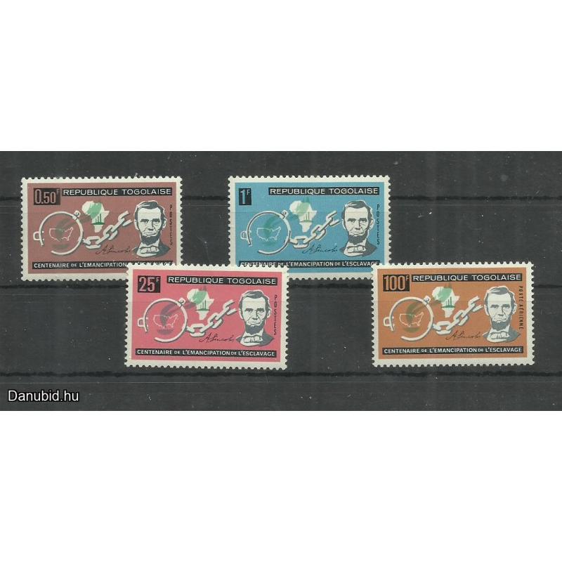 1963.- Togo- MNH/** - Lincoln és a széttört bilincsek