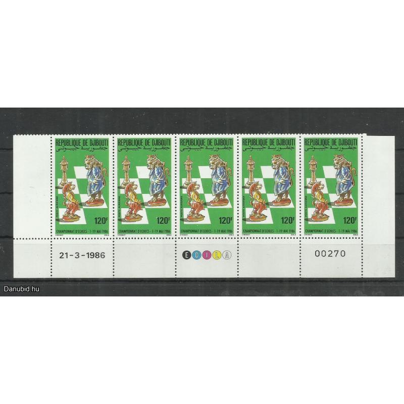 1986.- Dzsibuti - MNH/** - Sakk világbajnokság