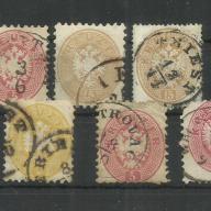 1863.- Könyvnyomat - pecsételt - 6  db - Triest