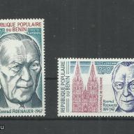 1976.- Benin - MNH/** -  100 született Konrad Adenauer