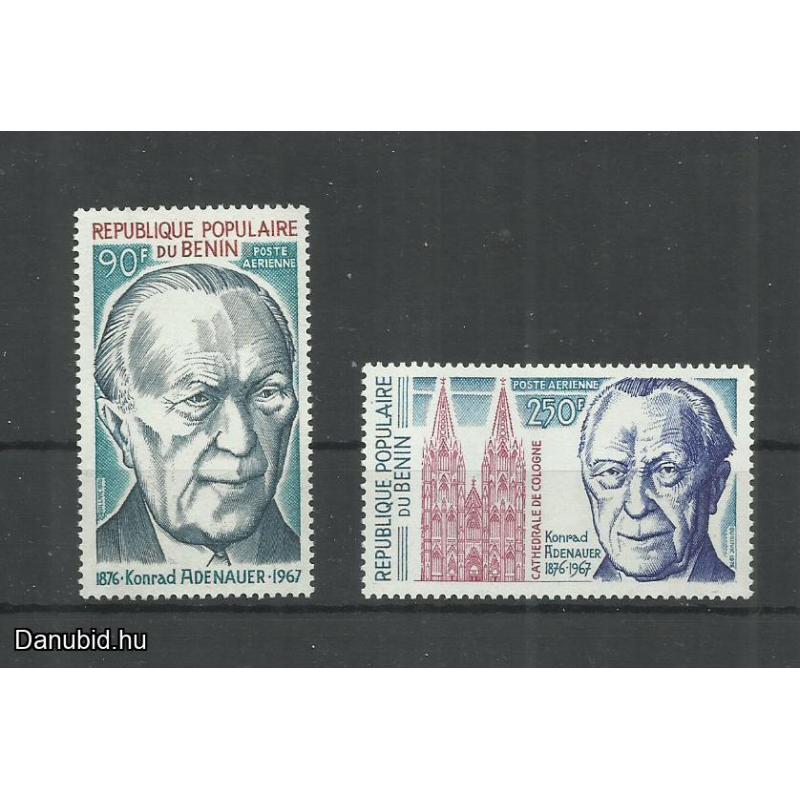 1976.- Benin - MNH/** -  100 született Konrad Adenauer