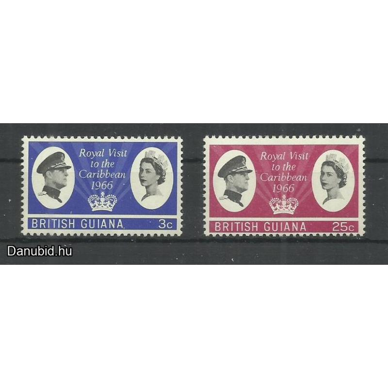 1966.- Brit Guyana - MNH/** - Királyi látogatás