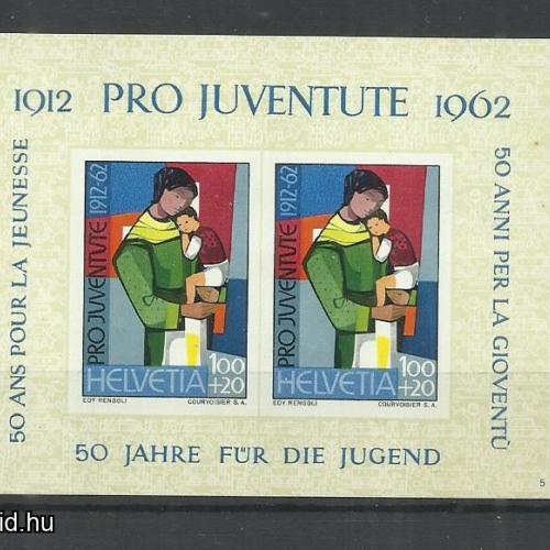 1966.- Helvetia - Svájc -MNH/** - blokk - Pro Juventute