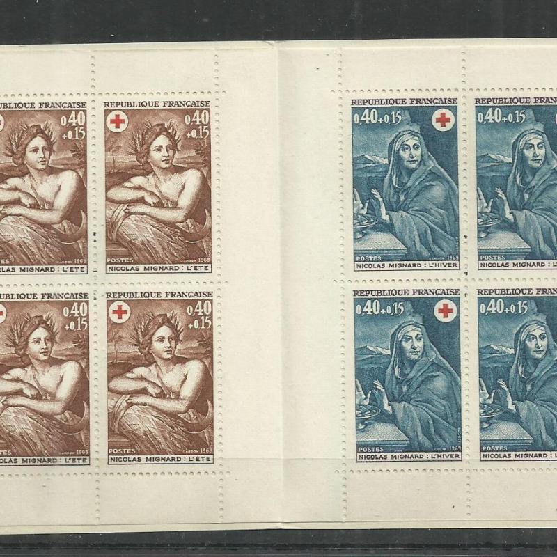 1969.- Franciaország - MNH/** - Vöröskereszt - bélyegfüzet