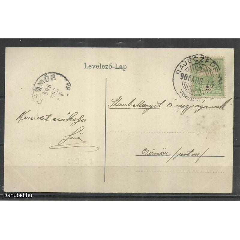 1906.- Rajeczfürdő - Szlovákia -futott - Rajcsanka híd