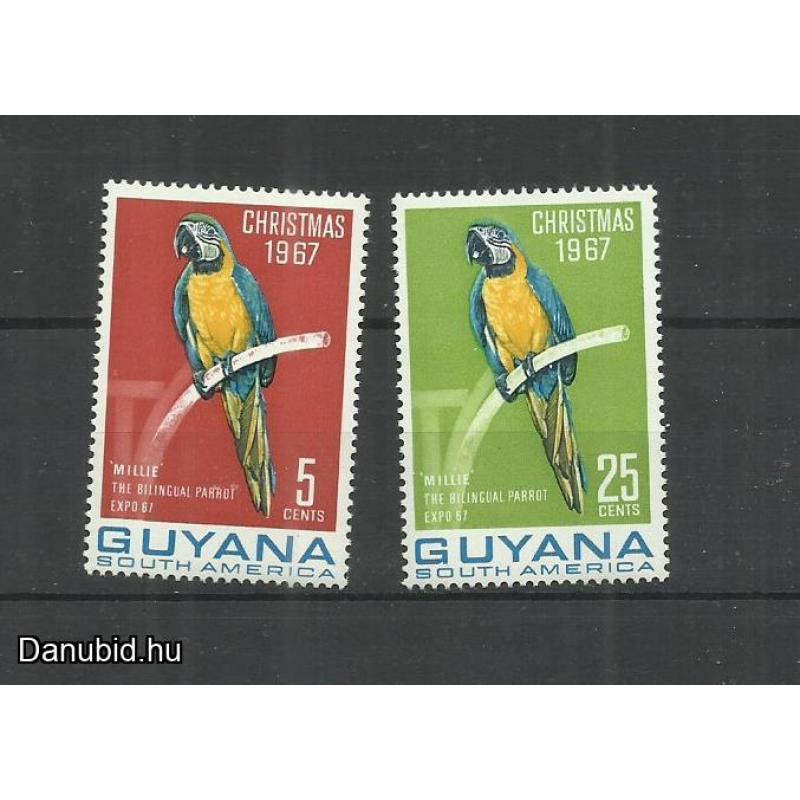 1967.- Gayana - MNH/** - Papagáj - Karácsony